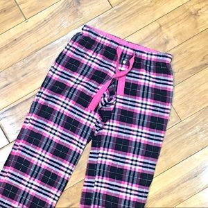 Plaid flannel pajama sleep pants
